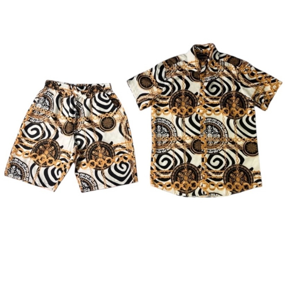 2 piece casual short set Sz Various